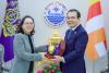 Cambodian Water Minister Meets WFP Country Director to Strengthen Cooperation on Climate Resilience
