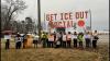 Protesters gather in Georgia town amid rumors of new ICE detention facility