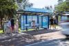 Cancer Council WA brings SunSmart message to Cottesloe Beach with custom street furniture