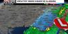 First Alert Weather: Cold rain overnight, far south Alabama could see winter weather Sunday