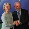President of the European Commission Ursula von der Leyen praised Brazil's President Luiz Inacio Lula da Silva for his role in negotiating the EU-Mercosur deal