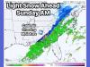 South Carolina, North Carolina, Georgia and Alabama Face Tricky Overnight Rain-to-Snow Setup as Cold Air Chases Moisture Sunday Morning