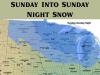 Minnesota, Wisconsin, Michigan, and Iowa Brace for Sunday Into Sunday Night Snow Showers as Gusty Winds Create Blowing Snow and Travel Issues