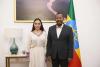 Leyla Aliyeva holds meeting with Ethiopia's Prime Minister