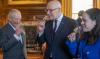King Charles shares dram with First Minister John Swinney at reception celebrating Scottish business owners