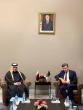 ENVIRONMENT MINISTER MEETS ALGERIAN COUNTERPART