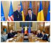 Romanian president and prime minister meet with NATO head in Europe to discuss Black Sea region
