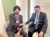 Maharashtra CM Devendra Fadnavis meets World Bank Chief Ajay Banga at Davos