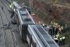 Commuter train hits construction crane near Cartagena in Spain