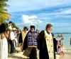 Abp. Elpidophoros visits Annunciation Greek Orthodox Community in the Bahamas