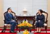 Cambodia Central Bank Chief and AMRO Discuss Digital Payment Success and Economic Outlook