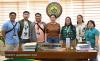Gov. Lala  Taliño-Mendoza reviews agri plans, welcomes alumni group