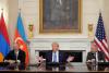 US President expresses gratitude to Azerbaijani President and Armenian PM