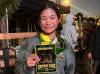 Young Filipina skateboarder turns heads in Argentina