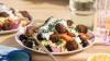 Greek orzo salad with meatballs recipe