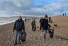 Pollution clean-up underway after waste washes up at Rye Harbour