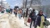 Jam forces tourists to ditch cars, trek to Manali