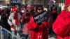 Healthcare workers support striking New York nurses in online meeting