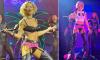Rita Ora flaunts her incredible physique in skimpy lingerie as she lights up the stage in Austria
