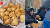 Social media reacts to free samosas given at anti‑ICE protests