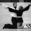 Christopher Dean and Jayne Torvill were rewarded by perfect sixes from all nine judges for artistry for their Bolero routine in Sarajevo
