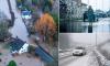 Storm Chandra batters Britain: Hundreds of schools closed, flights cancelled and cars stranded in flood water as torrential rain, 80mph winds and heavy snow hit the UK