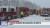Six Injured as Charter Bus Catches Fire on Highway During CT Snowstorm Travel Ban