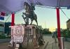 Duartian Institute unveils first equestrian statue of Juan Pablo Duarte
