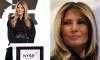 Melania Trump stuns in business-chic ensemble as she rings the bell at New York Stock Exchange