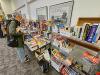 Friendly  pace , full shelves :  Nord-Bridge book sale returns