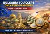 Bulgaria Switches Fully to Euro in February, Dual Price Labels Stay Until August