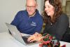 Rainbow board teachers learn tech skills