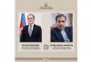 Azerbaijani Foreign Minister Jeyhun Bayramov discusses regional issues with his Iranian counterpart