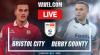 Bristol City vs Derby County LIVE Score Updates (0-0)