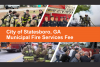 Statesboro weighs fire service fee amid rising costs and funding challenges