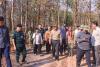Cambodian Officials Inspect Displaced Persons Shelter Near B...