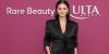Selena Gomez Opts for Sheer Tights Instead of Pants at Event Marking Major Rare Beauty Milestone