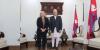 Courtesy meeting held between foreign minister Sharma and France ambassador Corteval