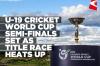 Australia, England, India, Afghanistan set for U-19 Cricket World Cup semi-finals