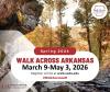 Walk Across Arkansas registration begins Feb. 23