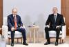President of Azerbaijan Ilham Aliyev met with Prime Minister of Armenia in Abu Dhabi VIDEO