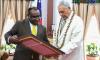 Papua New Guinea’s High Commissioner Presents Credentials