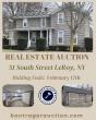Sponsored Post: Real Estate Auction for 51 South Street Le Roy, bidding ends February 17