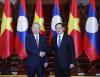 Party chief meets Lao Prime Minister, pledges deeper strategic cohesion