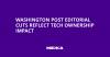 Washington Post Editorial Cuts Reflect Tech Ownership Impact