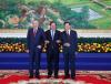 Party chiefs of Việt Nam, Laos, Cambodia meet in Phnom Penh