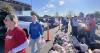 Hundreds line up at San Antonio Food Bank distribution event at Boeing Tech Port Arena