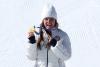 USA’s Breezy Johnson wins Olympic women’s downhill as Lindsey Vonn crashes out