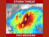 Texas, Louisiana, Mississippi, and Alabama Face Heavy Rain and Storm Threat as Vigorous System Moves Across the South This Weekend