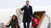 JD Vance & wife Usha share sweet moment departing Air Force Two while overseas with their children